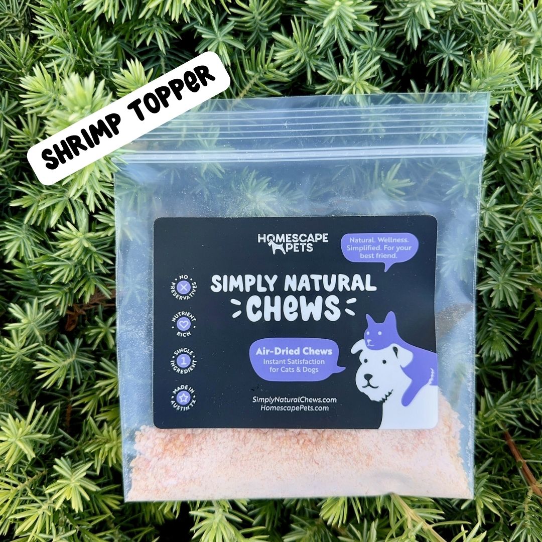 Meal Topper Sample Homescape Pets #protein_shrimp-topper