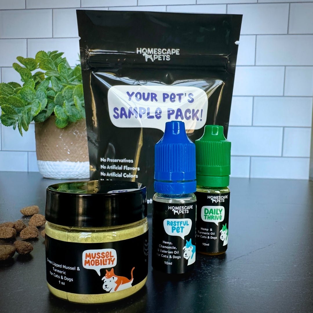 Pet Wellness Sample Pack - Homescape Pets